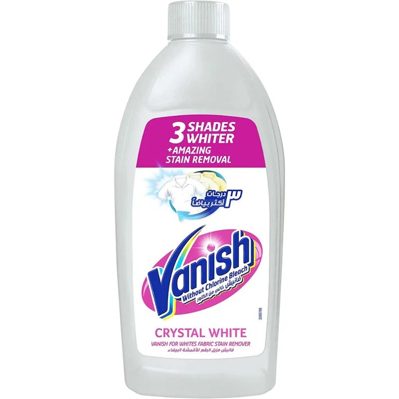 Vanish Crystal White Fabric Stain Remover Without Chlorine Bleach- 500ml