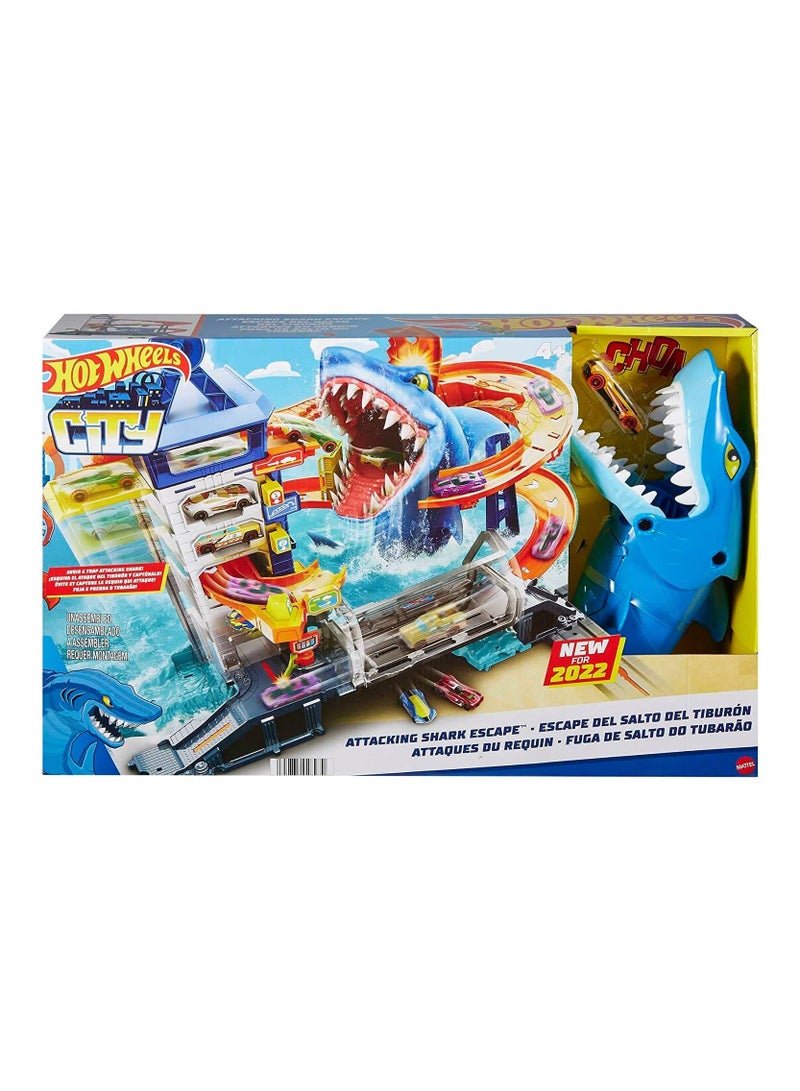 Hot Wheels City Shark Escape Playset  - Image 3