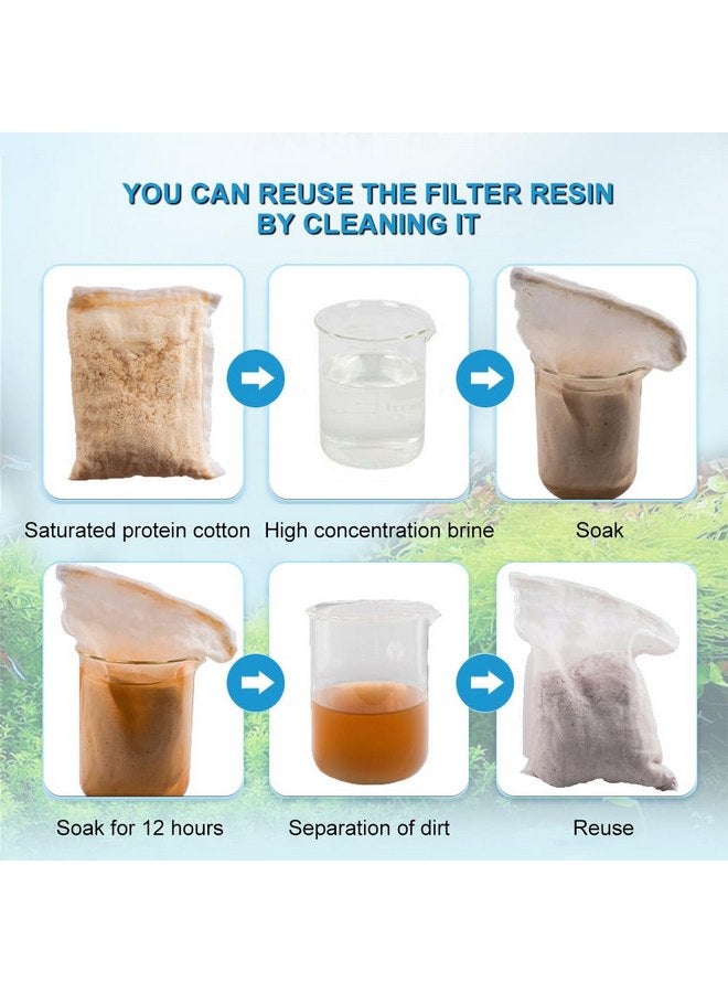 نيزو راتنج ترشيح أحواض السمك من نيزو لإزالة المياه الصفراء من خزان الأسماك وبركة الكوي والمياه العذبة والمالحة 100 مل مع حقيبة شبكية مجانية. - Image 5