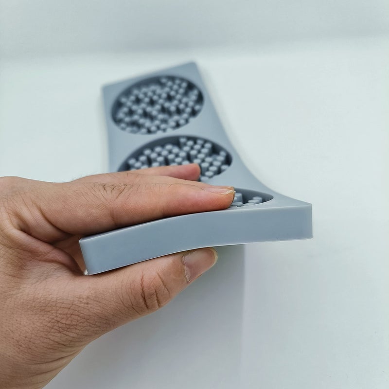 TUKE Honeycomb Silicone Mold 3D Honeycomb Lace Mat Fondant Molds Lace Pad Baking Cake Chocolate Candy Mold for Cupcake Decorating Tools Kitchen - Image 4