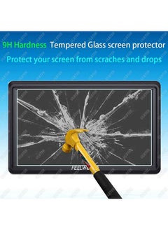 ULBTER 12.01Cm*6.85Cm Screen Protector For 5.5 Inch Display Screen Feelworld Monitorscreen Ratio16:9 Ulbter 0.3Mm 9H Hardness Ultraclear Tempered Glassantiscrach Antidust [2 Pack]  - Image 4