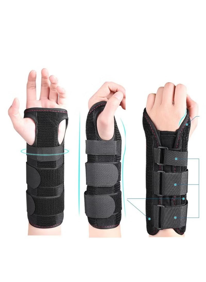 Adjustable Wrist Support Brace for Carpal Tunnel, Fits Both Hands, with Aluminum Splint - Image 5