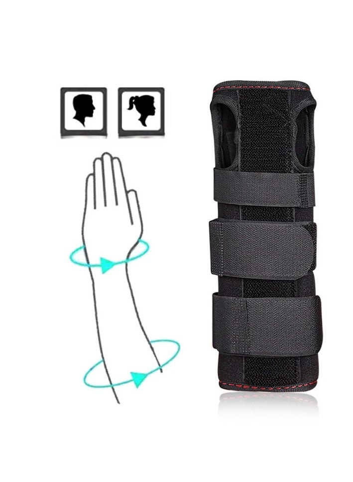 Adjustable Wrist Support Brace for Carpal Tunnel, Fits Both Hands, with Aluminum Splint - Image 3