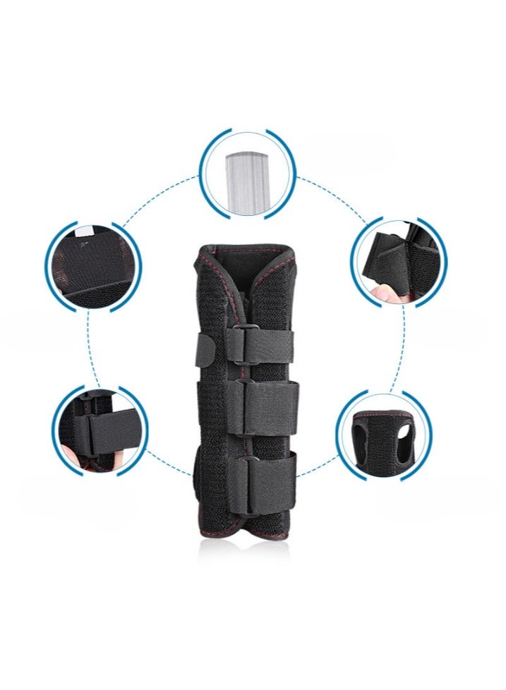 Adjustable Wrist Support Brace for Carpal Tunnel, Fits Both Hands, with Aluminum Splint - Image 4
