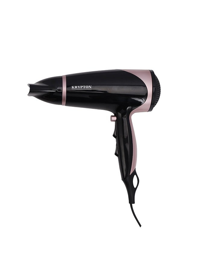 KRYPTON 3 In 1 Hair Styling Set  KNHF6397 Black & Rose Gold - Image 2
