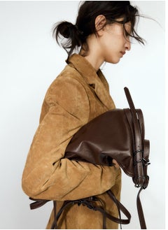 Zara Tote bag buckle bucket bag  - Image 5