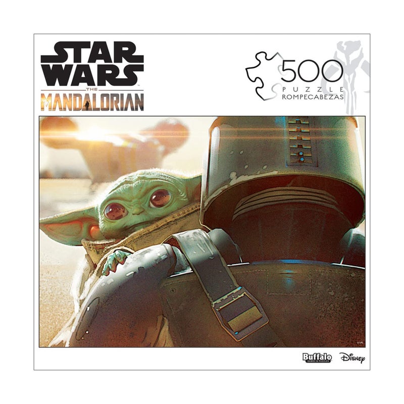 Buffalo Games Star Wars - The Mandalorian - The Child - 500 Piece Jigsaw Puzzle - Image 1