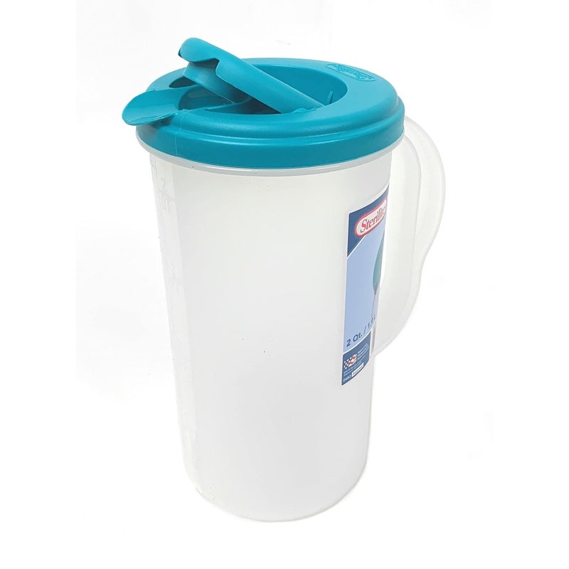 Sterilite Sterilite Pitcher BlueGreen  2 Qt19L 