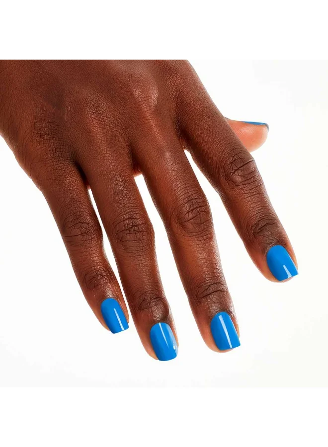 أو بي آي طلاء أظافر كلاسيكي - فن البلاط لتدفئة قلبك، أزرق، ١٥ مل