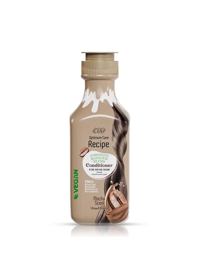 Eva Optimum Care Strength Booster Conditioner – Mocha Scent – 350ml - Image 2