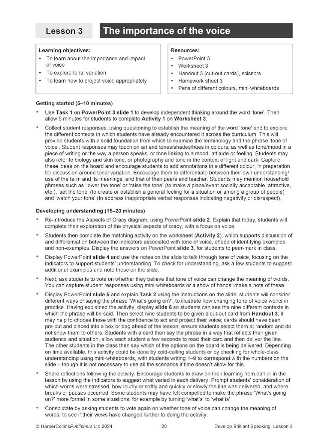 Develop Brilliant Speaking - Image 3