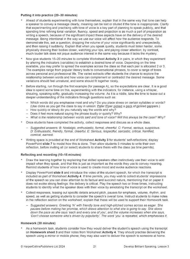 Develop Brilliant Speaking - Image 4