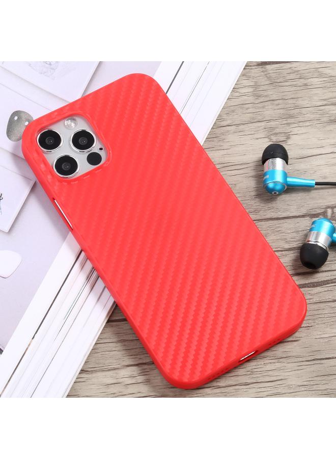 اس-توب جراب لهاتف iPhone 12 Pro Max مصنوع من ألياف الكربون وغطاء حماية من مادة البولي بروبيلين - Image 1