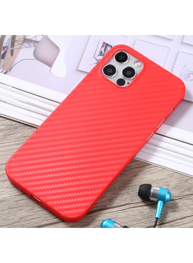 اس-توب جراب لهاتف iPhone 12 Pro Max مصنوع من ألياف الكربون وغطاء حماية من مادة البولي بروبيلين - Image 2