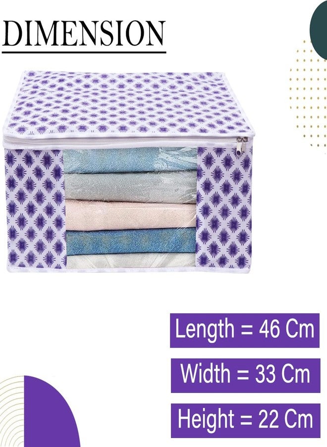 Shaping Fabric Garment Cover Non-Woven 90 GSM with Transparent Window & Double Metal Zipper - Pack of 5 | Dustproof Clothes Storage Bag for Sarees, Suits, Jackets, Shirts SCXLRL1582493517524148523788 - Image 5