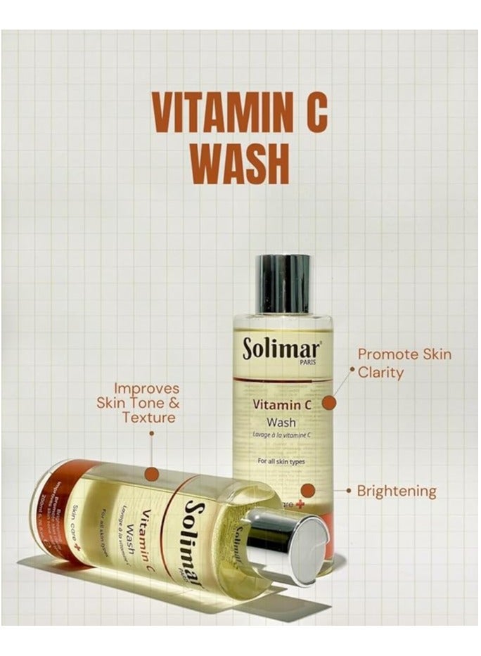 Solimar Paris Vitamin C Wash 200ml – Antioxidant Face Wash for Dull & Hyperpigmented Skin - Image 5