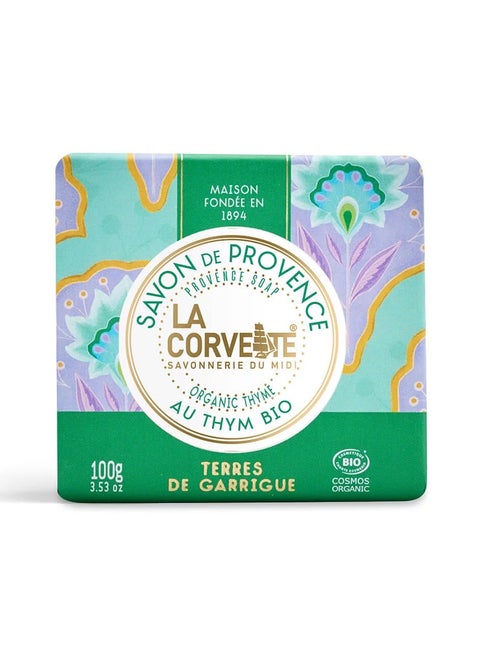 Revitalize with Thyme - La Corvette 100g Organic Mediterranean Soap