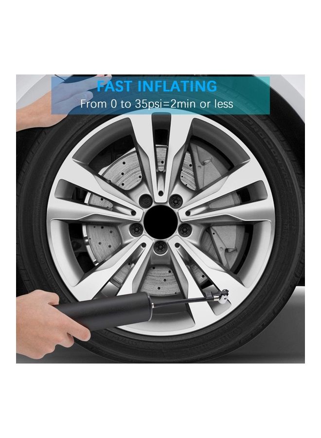 كابتن تيك منفاخ إطارات محمول 24 x 9 x 7سم - Image 4