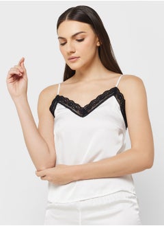 ELLA Three-Piece Cami Top, Pant And Robe Set  - Image 3