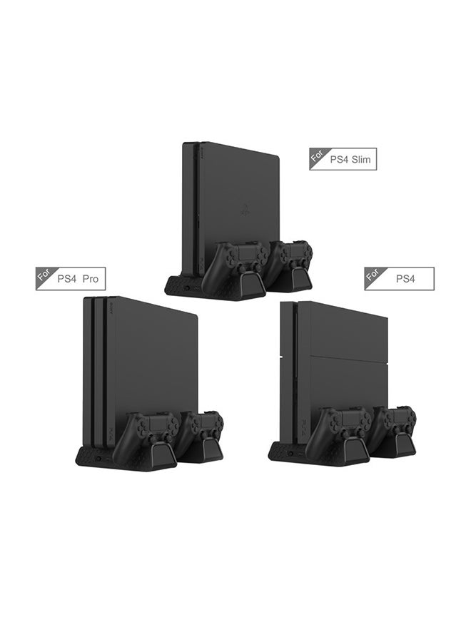 3-In-1 Game Console Cooling Fan With Storage Slots And Wired Charging  Dock - Image 3