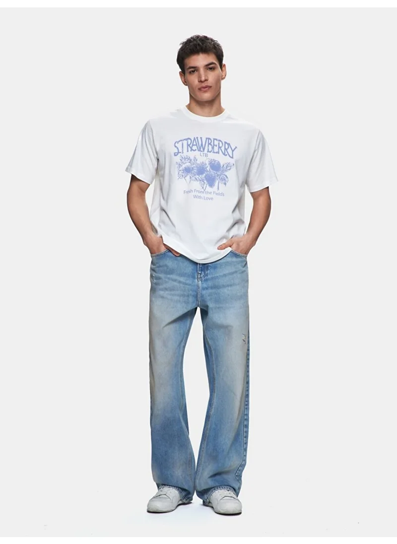 إل تي بي Cream T-Shirt