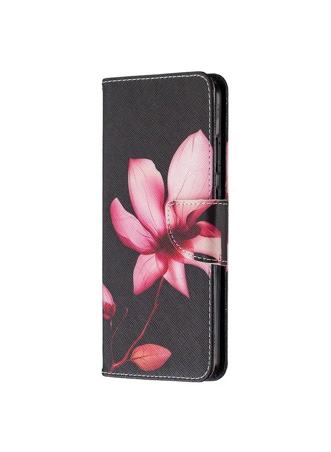 HuHa Case Cover For Nokia 5.3 Colored Drawing Pattern Horizontal Flip Leather Case with Holder & Card Slots & Wallet(Lotus)  - Image 2