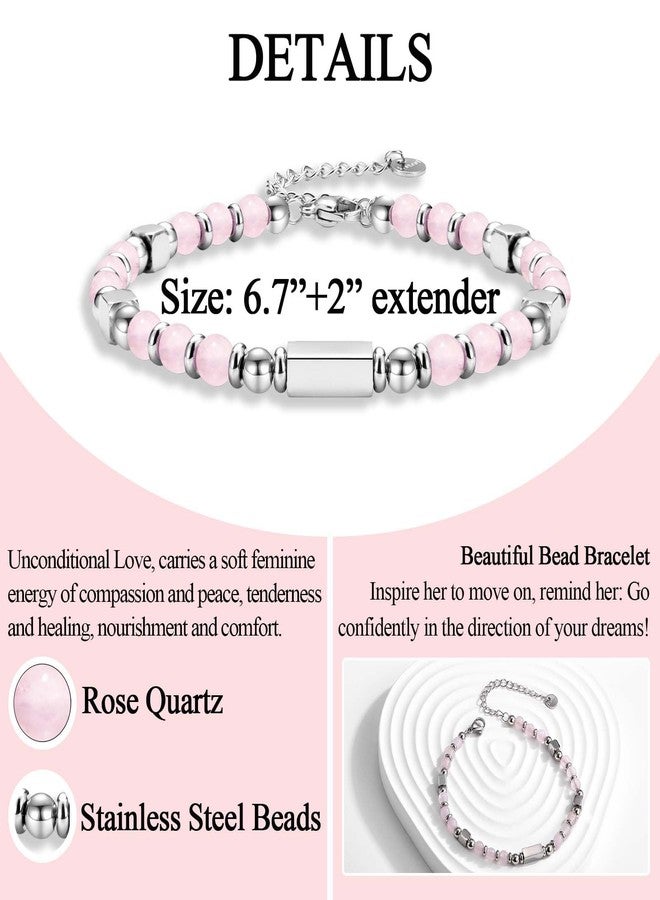 FIEEFX Granddaughter Gifts To My Grandaughter Bracelet Christmas Valentines Birthday Graduation Back to School First Day of School Gifts for Girls Kids Teens as Stocking Basket Stuffers from Grandma - Image 4
