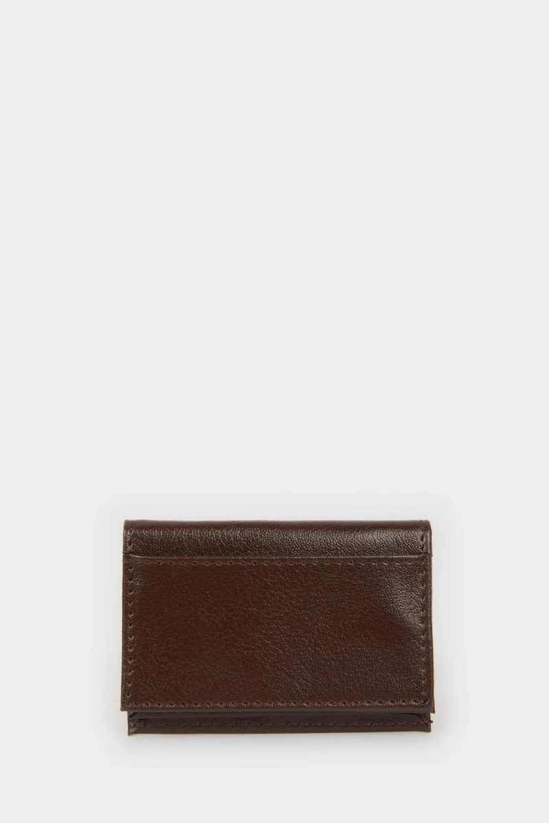 DeFacto Man Faux Leather Card Holder