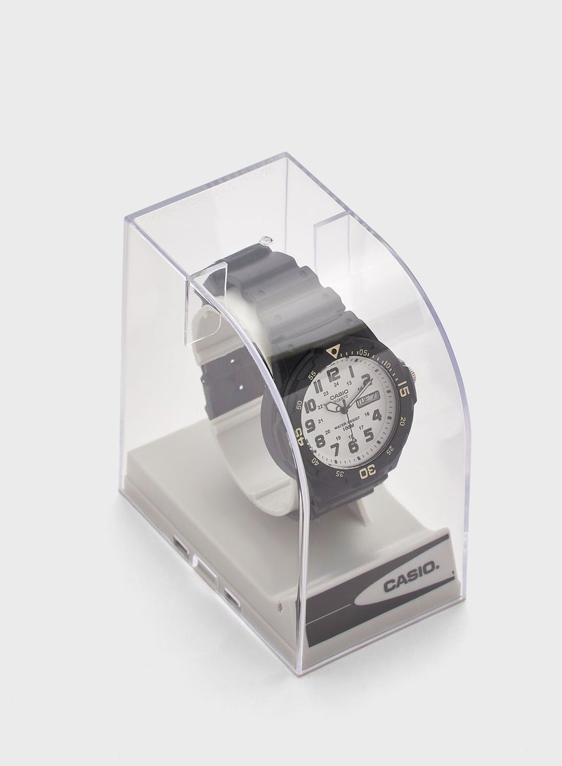 كاسيو ساعة يد بعقارب وسوار من السيليكون - Image 4