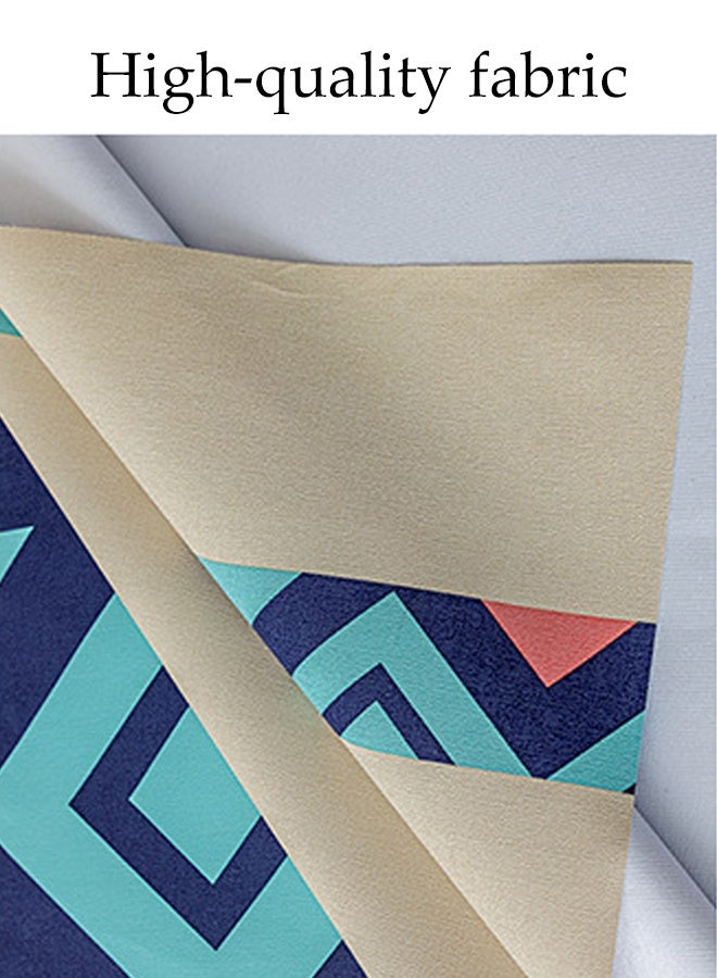 DUNISO مفرش طاولة مقاوم للماء قابل للمسح مستطيل ثقيل الوزن خالي من التجاعيد مضاد للتلاشي غطاء طاولة عازل للحرارة حصيرة طاولة ديكور منزلي مفرش طاولة مقاوم للماء ومضاد للزيت للاستخدام المنزلي أو الخارجي - Image 5