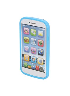 NIBEMINENT Kids English Learning Machine Touching Screen Phone Shaped Language Educational Blue  - Image 4