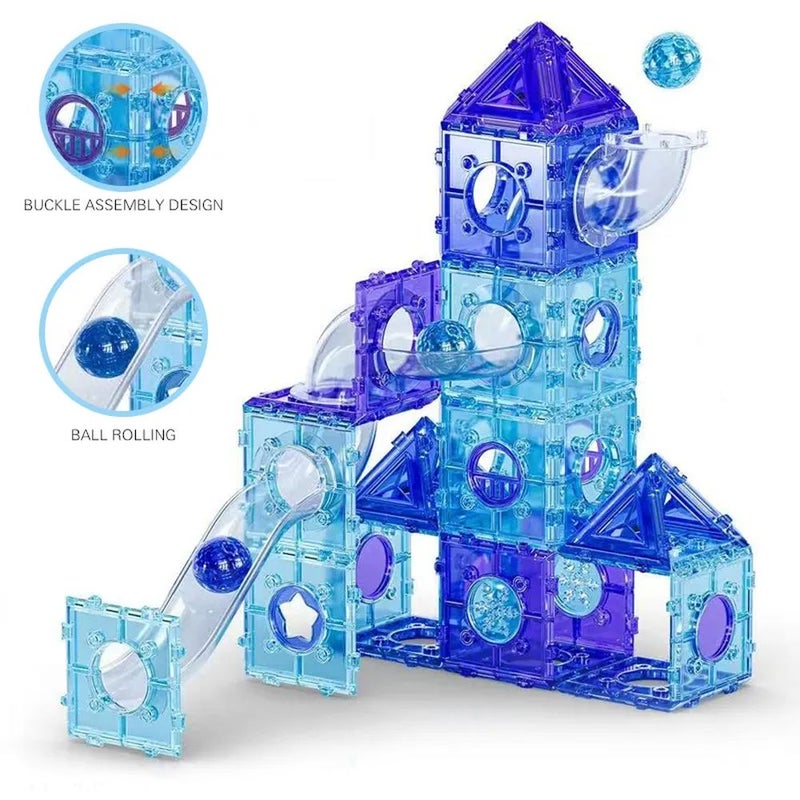 مكعبات البناء انبوبة الكرة المتدحرجة 132 قطعة - 2015 - Image 2