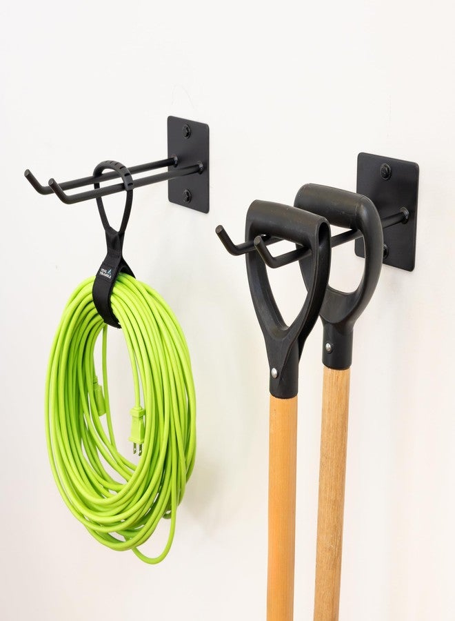 StoreYourBoard Garage Garden Tool Wall Mount Hook, Garage Organization and Storage, Shovel & Rake Hangers Yard Tool Rack, Industrial Steel Holds 50 Pounds - Image 1