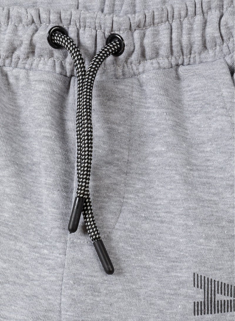 مينوتي بنطال رياضي أولادي للأطفال بطبعة جانبية ورباط خصر - Image 3