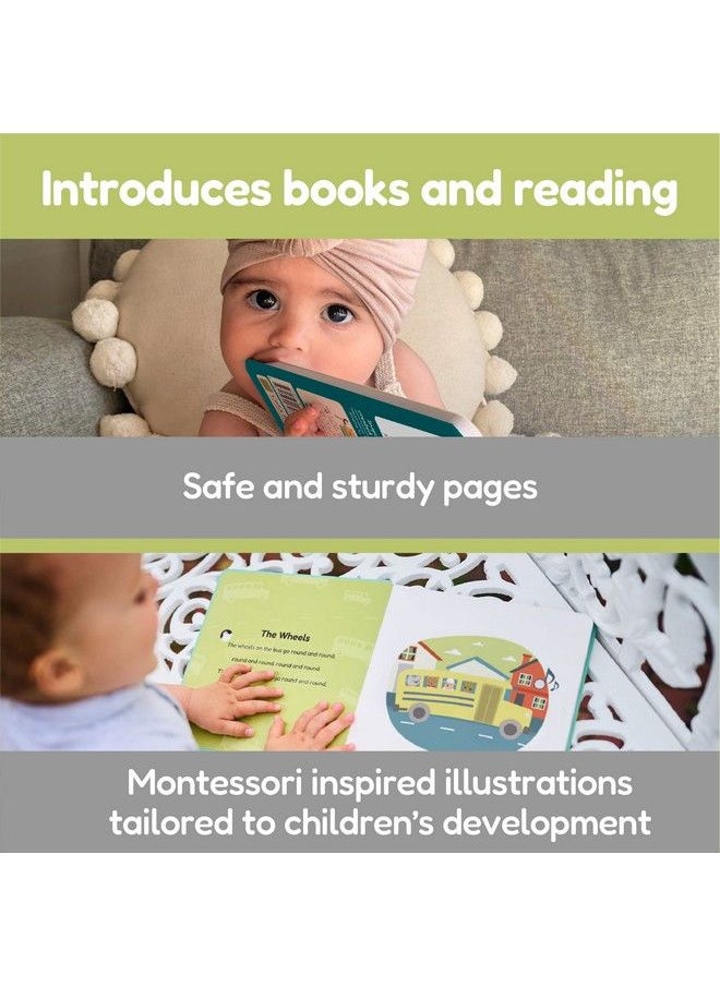 Cali's Books Calis Books The Wheels On The Bus Book ; Sound Books For Toddlers 13 ; Wheels On The Bus Toy ; Great Interactive Books For 1 Year Old. The Wheels On The Bus Musical Book 6 Pages 6 Verses  - Image 4