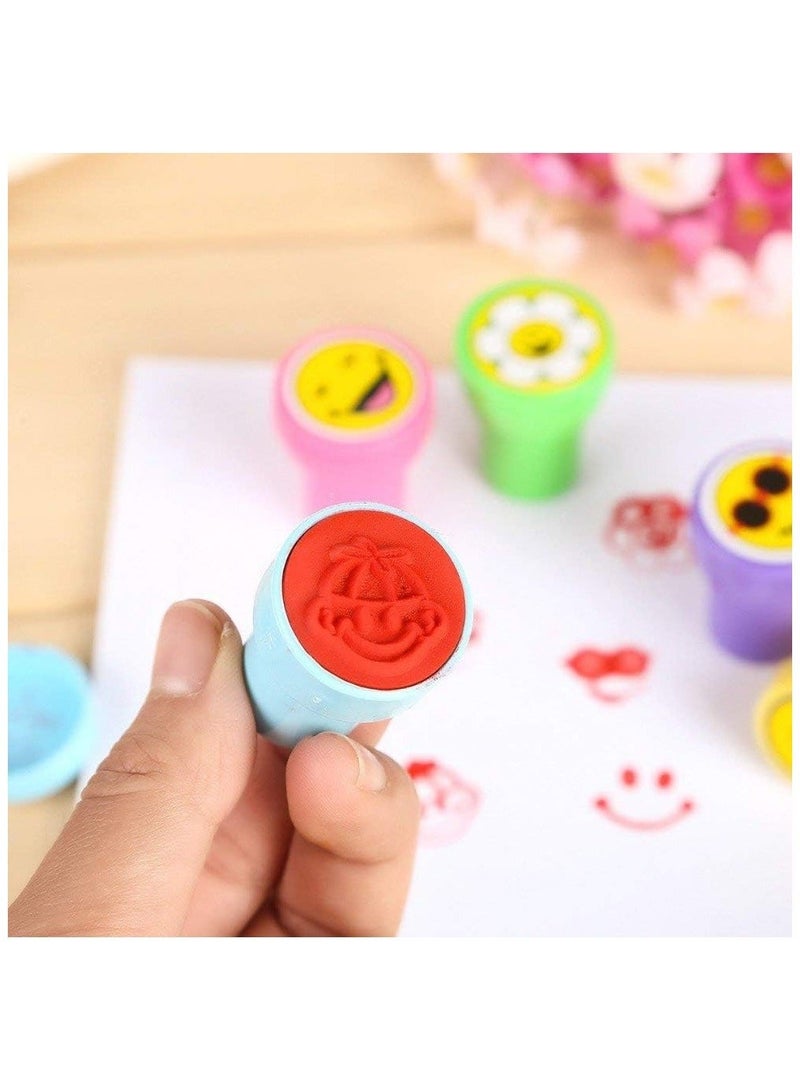 TOY GARDEN 20 PCS Kids Stamps Set – Emoji & Motivational Reward Stamps for Teachers, Parents & Students, Self-Inking Stamp Gift for School or Home - Image 3