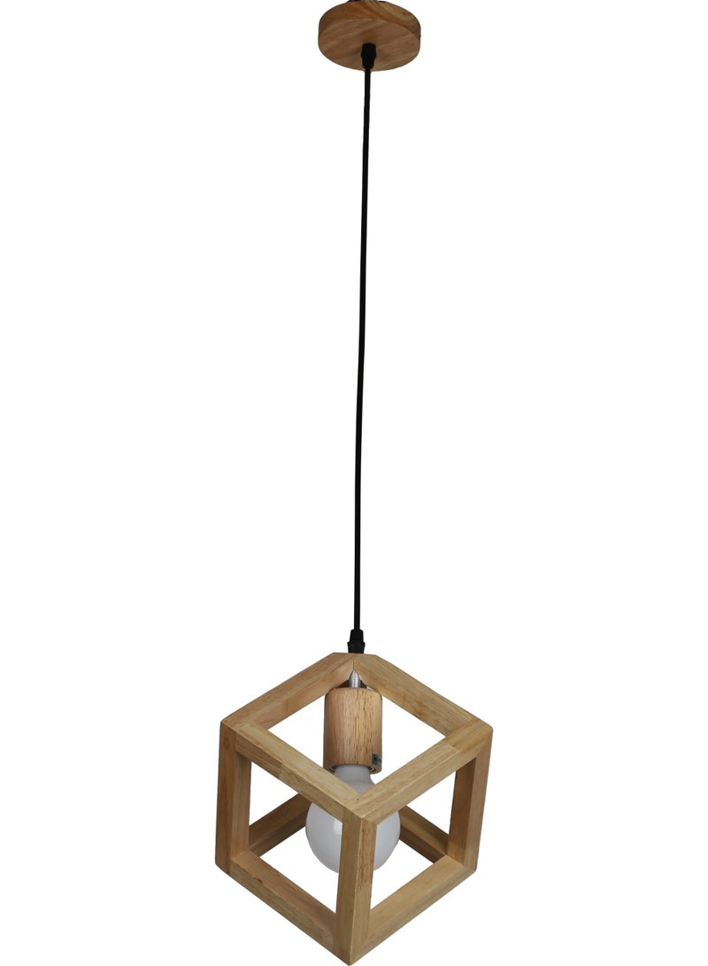 Hummer Wooden single hanger E27*1L - Image 4