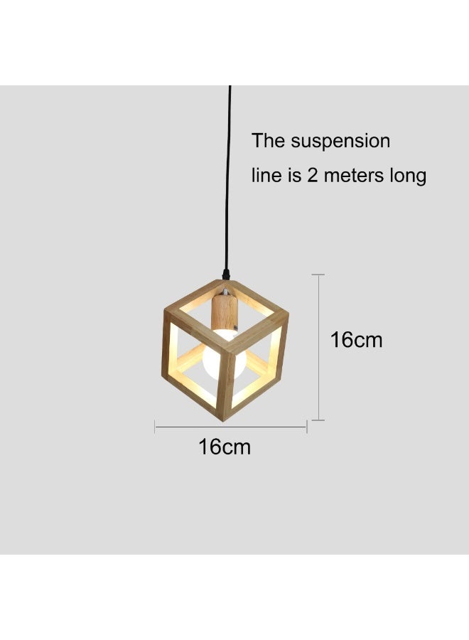 Hummer Wooden single hanger E27*1L - Image 3