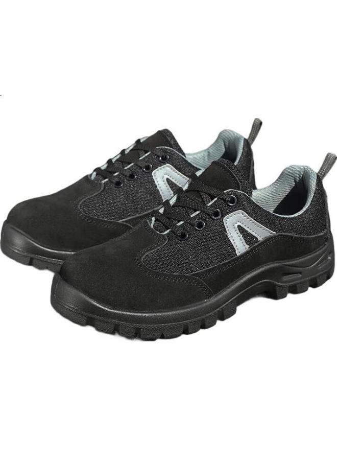 Shield King Safety Shoes Men And Women Anti-Smashing Insulated Electrician Shoes Breathable Nubuck Leather Lightweight Sports Work Shoes 2731-D 43 - Image 3