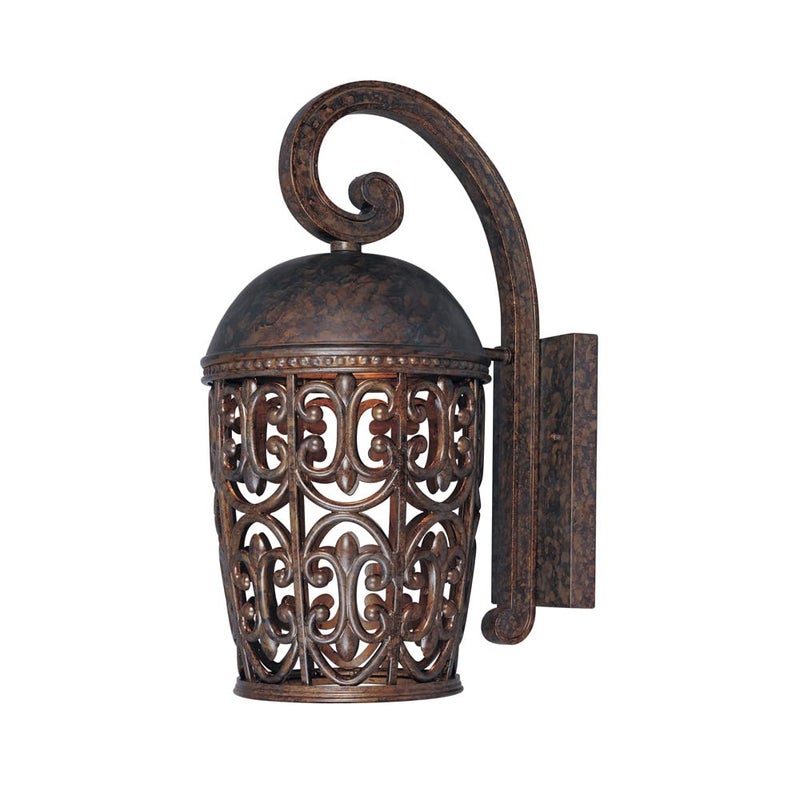 Designers Fountain Designers Fountain Amherst 1-Light Outdoor Wall Lantern Sconce, Burnt Umber, 97591-BU  - Image 1