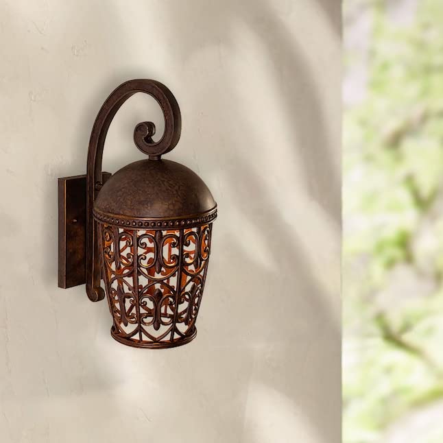 Designers Fountain Designers Fountain Amherst 1-Light Outdoor Wall Lantern Sconce, Burnt Umber, 97591-BU  - Image 2