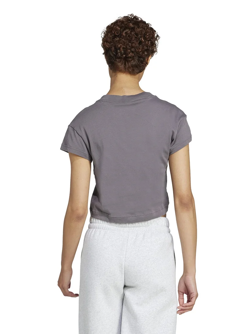 اديداس تيشيرت أطفال بشعار صغير أيقونات المستقبل