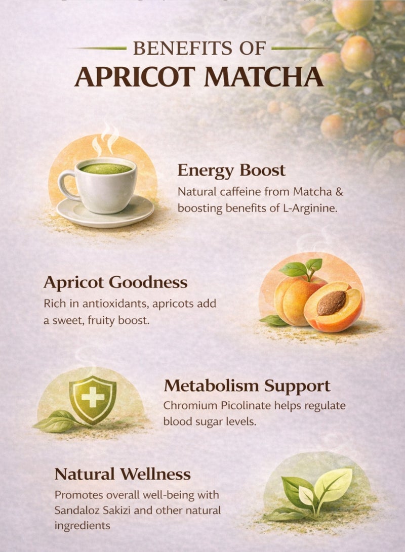 زهر مسحوق المشمش والماشا العشبي (ماتشا مشمش) – مزيج عشبي أخضر طبيعي فاخر | مسحوق نباتي مطحون ناعماً للاستخدام في البستنة والزراعة وأبحاث النباتات والاستخدامات العشبية. - Image 5