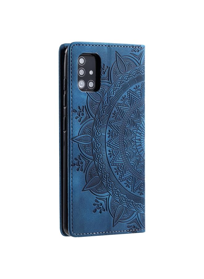 S-TOP Case For Samsung Galaxy A71 5G Totem Embossed Magnetic Leather Phone Case - Image 3