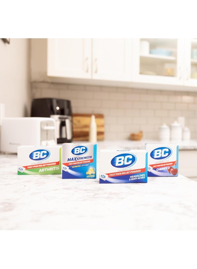 BC Powder | Fast Pain Relief | Aspirin (NSAID) & Caffeine | 50 Count