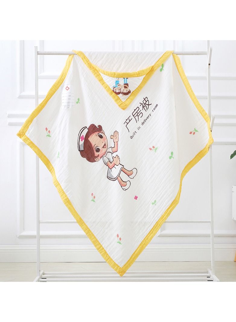 Loquat Pure Cotton Cartoon Printed Bath Towels