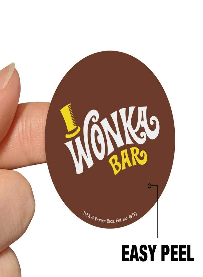 GRAPHICS & MORE Willy Wonka and The Chocolate Factory Wonka Bar Logo Planner Calendar Scrapbooking Crafting Stickers - Image 4