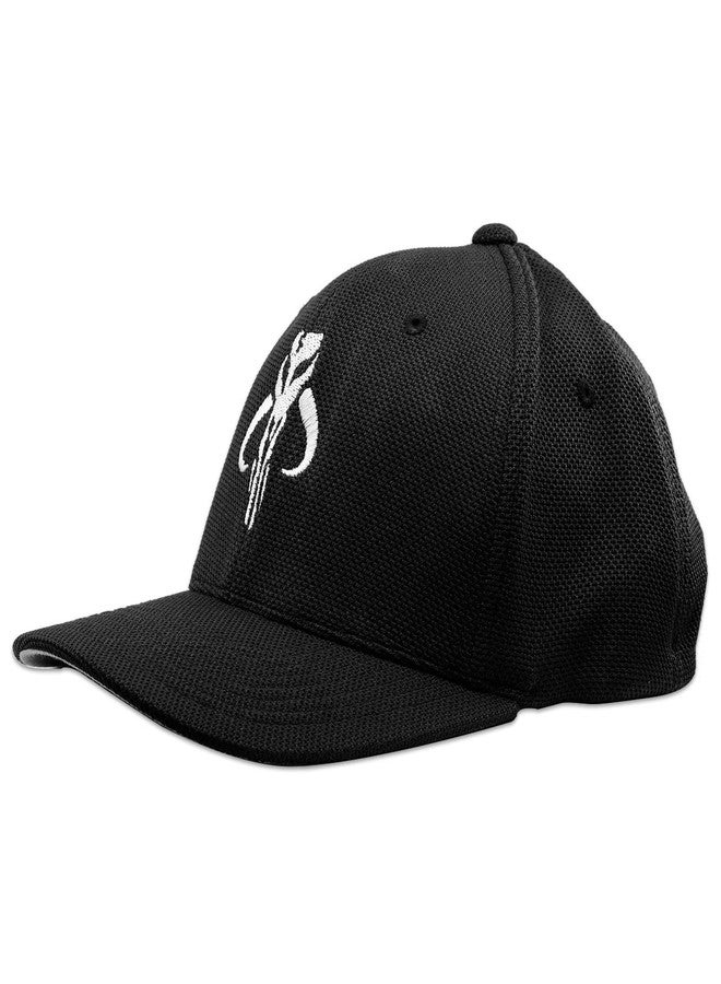 إيفولف فيش قبعة رياضية مطرزة بشعار جمجمة ماندالوريان من إيفولف فيش للبالغين، باردة وجافة - [أسود][مقاس كبير/كبير جدًا] - Image 2