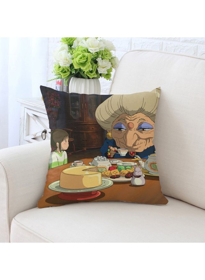 NIBEMINENT Decorative Printed Cushion Cover Multicolour