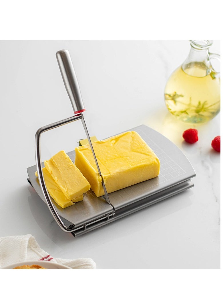 General Kitchen tools with graduated stainless steel cheese slicer Ham cutter er cheese splitter  - Image 4